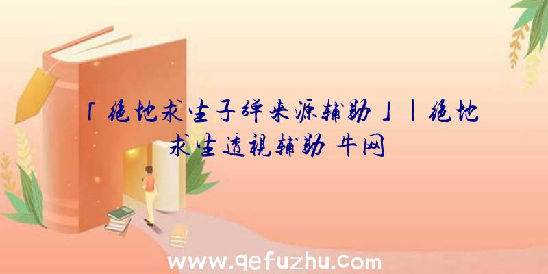 「绝地求生子弹来源辅助」|绝地求生透视辅助